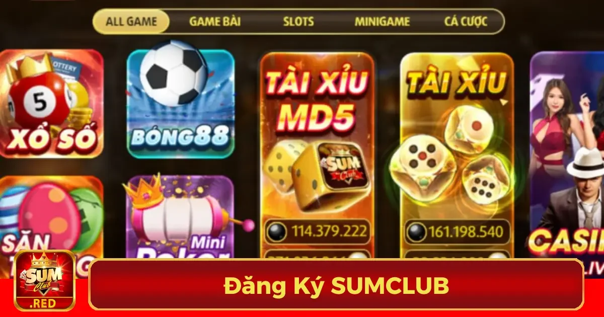 Đăng Ký SUMCLUB - Khám Phá Thế Giới Giải Trí Dễ Dàng 1 Lý do bạn nên đăng ký tài khoản tại SUMCLUB ngay hôm nay